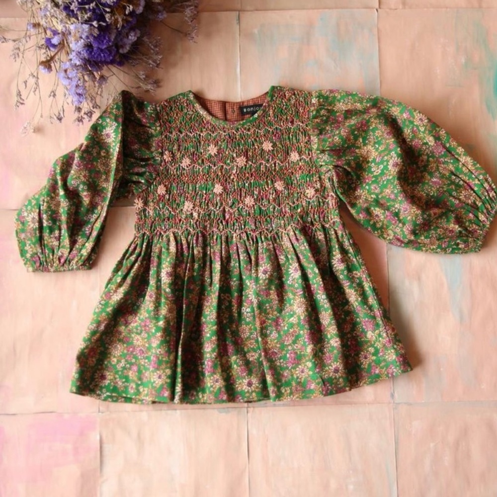 Bonjour Diary blouse size 4Y